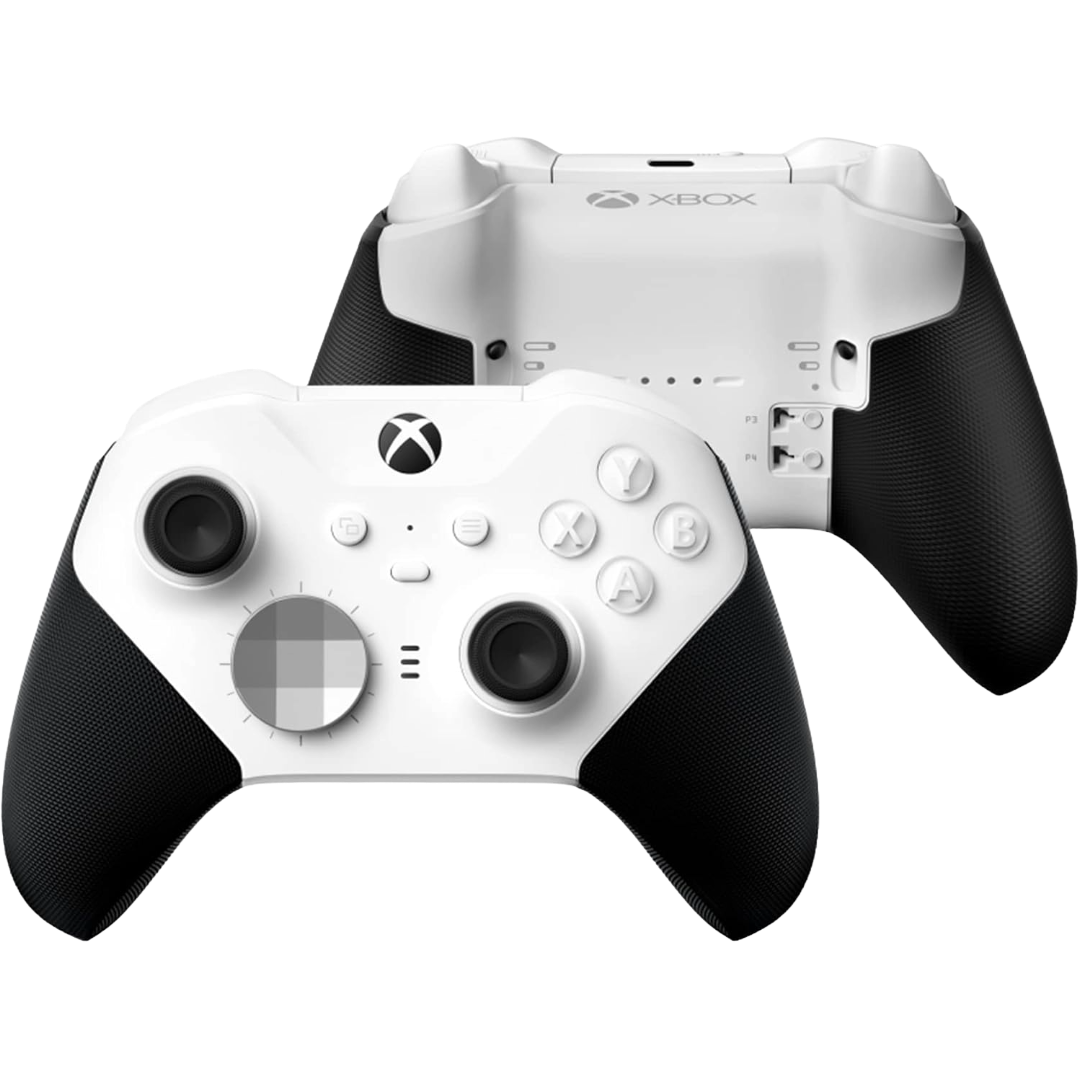 Microsoft Elite Series 2 Wireless Controller, White - Excellent Condition