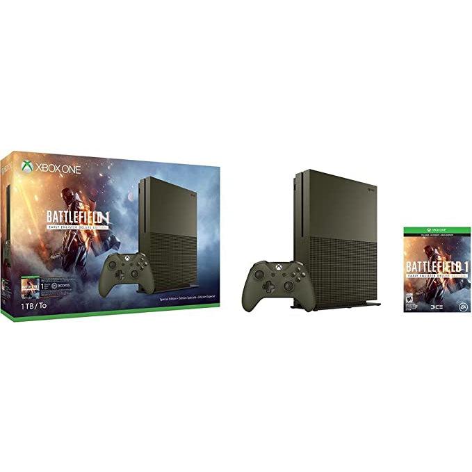 Microsoft Xbox One S 1TB Console Battlefield 1 Special Edition | GameStop