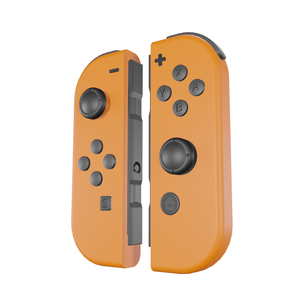 Retro Orange - Nintendo Switch Joy-Cons - Custom Controllers - Controller  Chaos