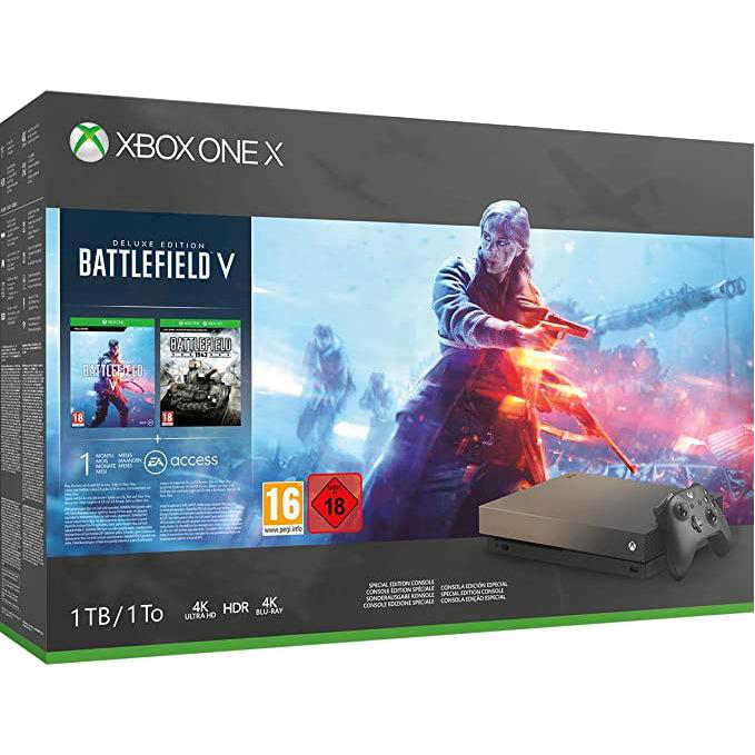 Microsoft Xbox One X 1TB Gold Rush Special Edition