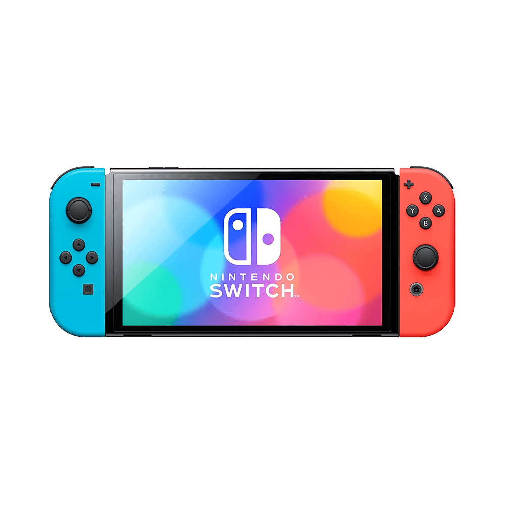 Nintendo-Switch-OLED-Model-Neon-BlueNeon-Red-2