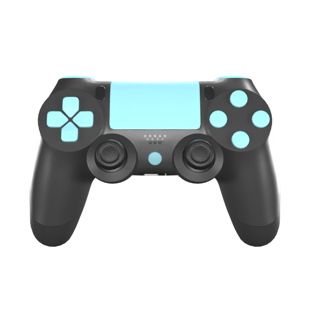 PlayStation-4-Controller-Dark-Series-Blue-Edition-Custom-Controller