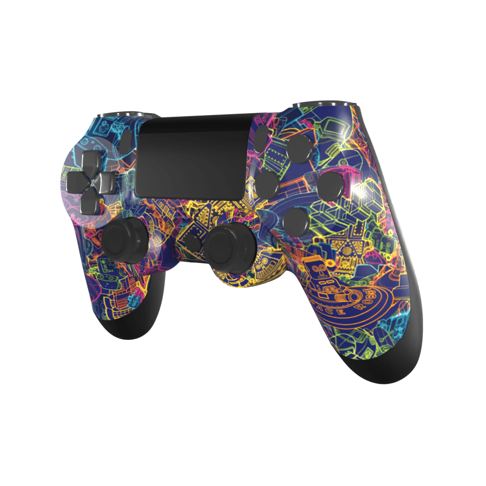 PlayStation-4-Controller-Neon-Edition-Custom-Controller-2