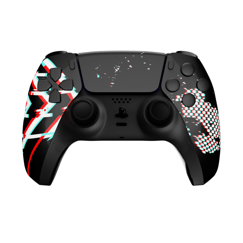 PlayStation-5-DualSense-PS5-Custom-Controller-Glitch-Edition