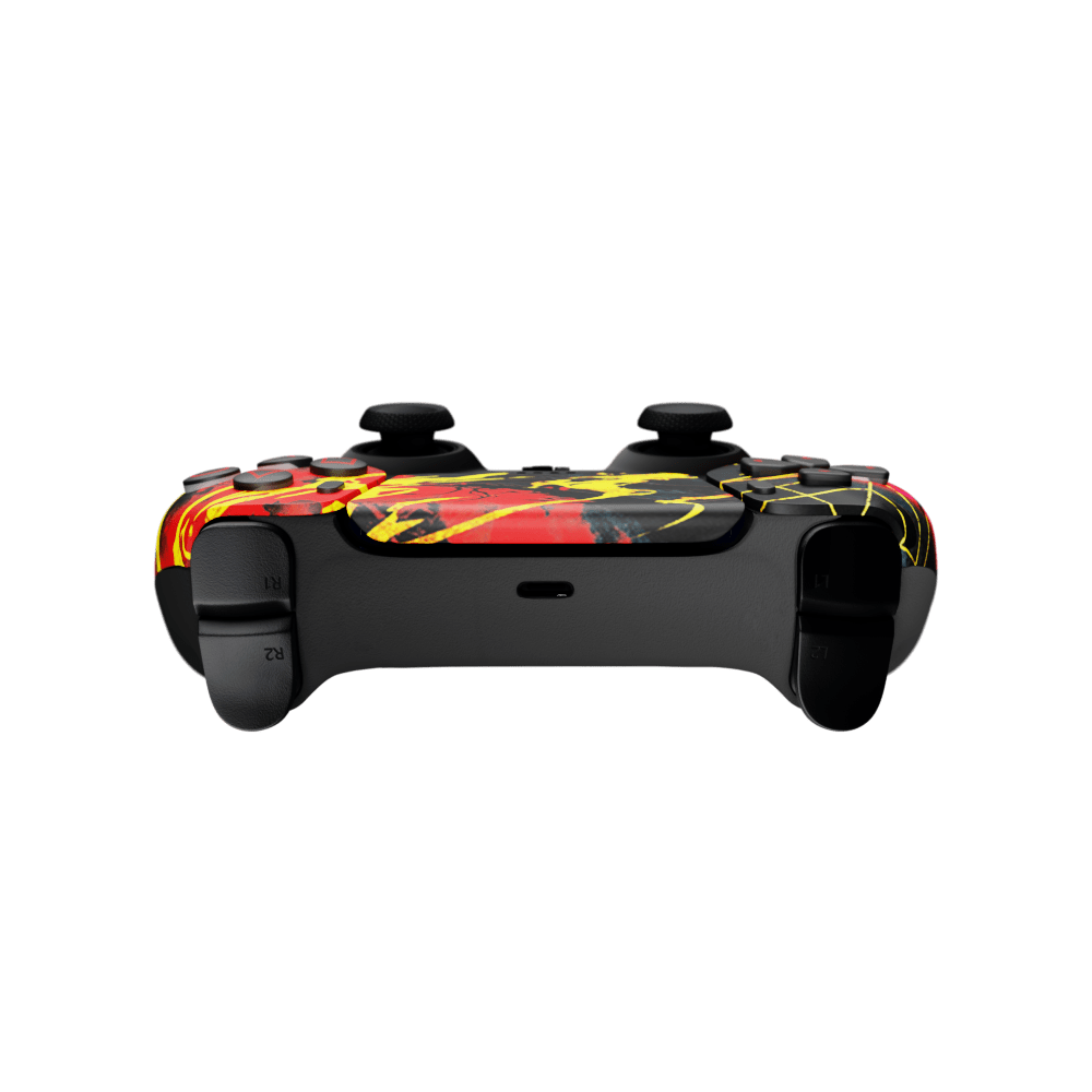 PlayStation-5-DualSense-PS5-Custom-Controller-Red-Raven-Edition-3