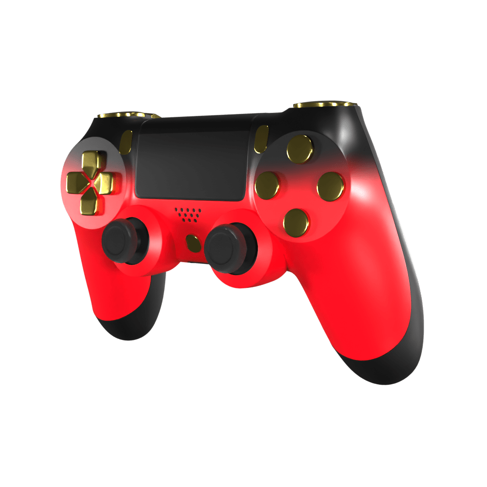 Playstation-4-Controller-Red-Shadow-Edition-Custom-Controller-2