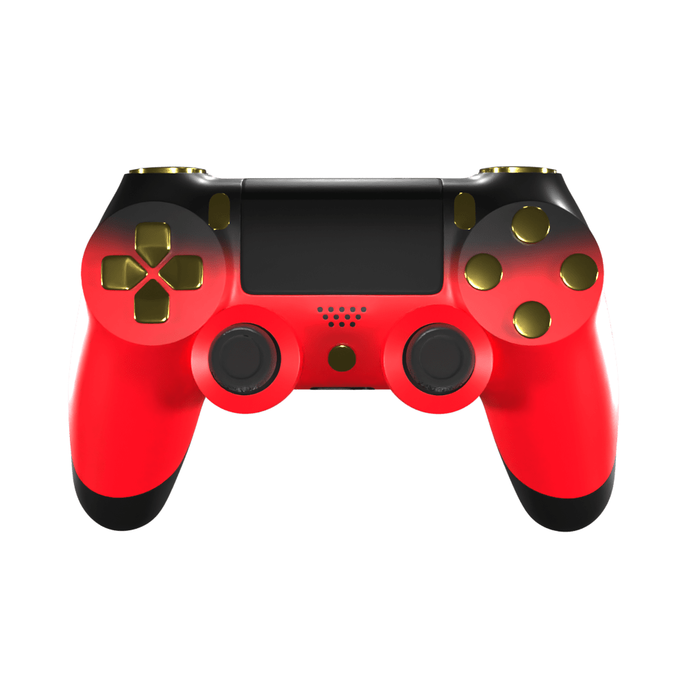 Playstation-4-Controller-Red-Shadow-Edition-Custom-Controller