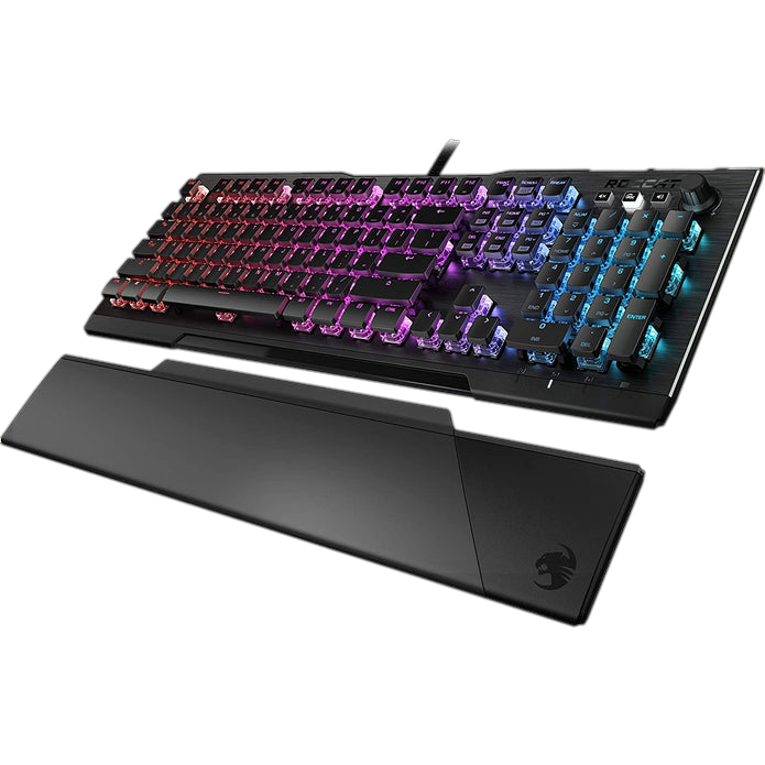 ROCCAT-Vulcan-121-AIMO-RGB-Mechanical-Gaming-Keyboard-Brown-Switches-Black