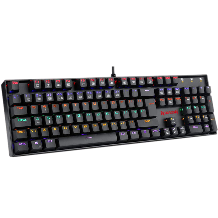 Redragon-K551-Mechanical-Gaming-Keyboard-Wired-with-Red-Switches-Rainbow-RGB-Backlit-Black