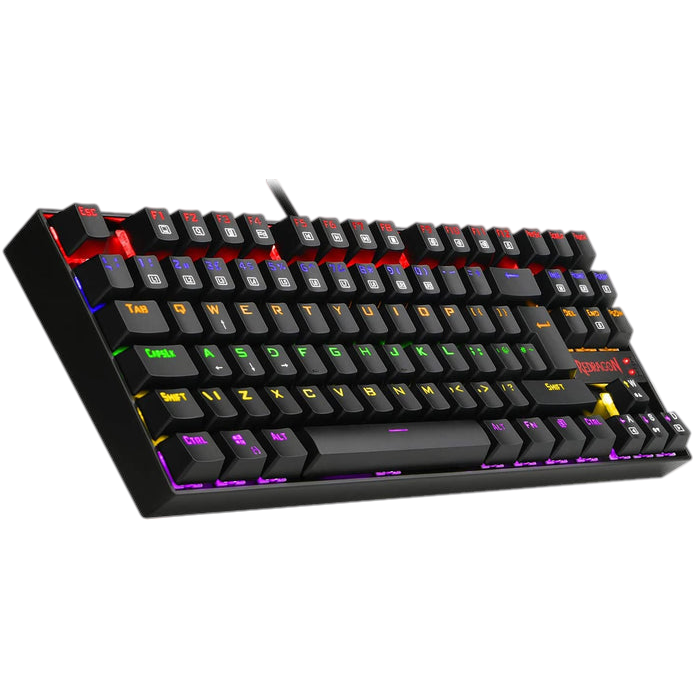 Redragon-K552-60-Mechanical-Gaming-Keyboard-LED-Rainbow-Backlit-with-Red-Switches-Black