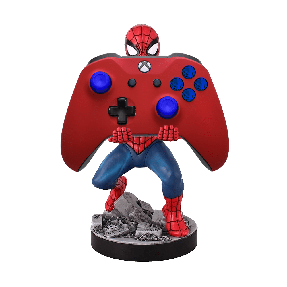 Spiderman-Controller-Holder-for-Xbox-and-PS4-and-PS5-controllers