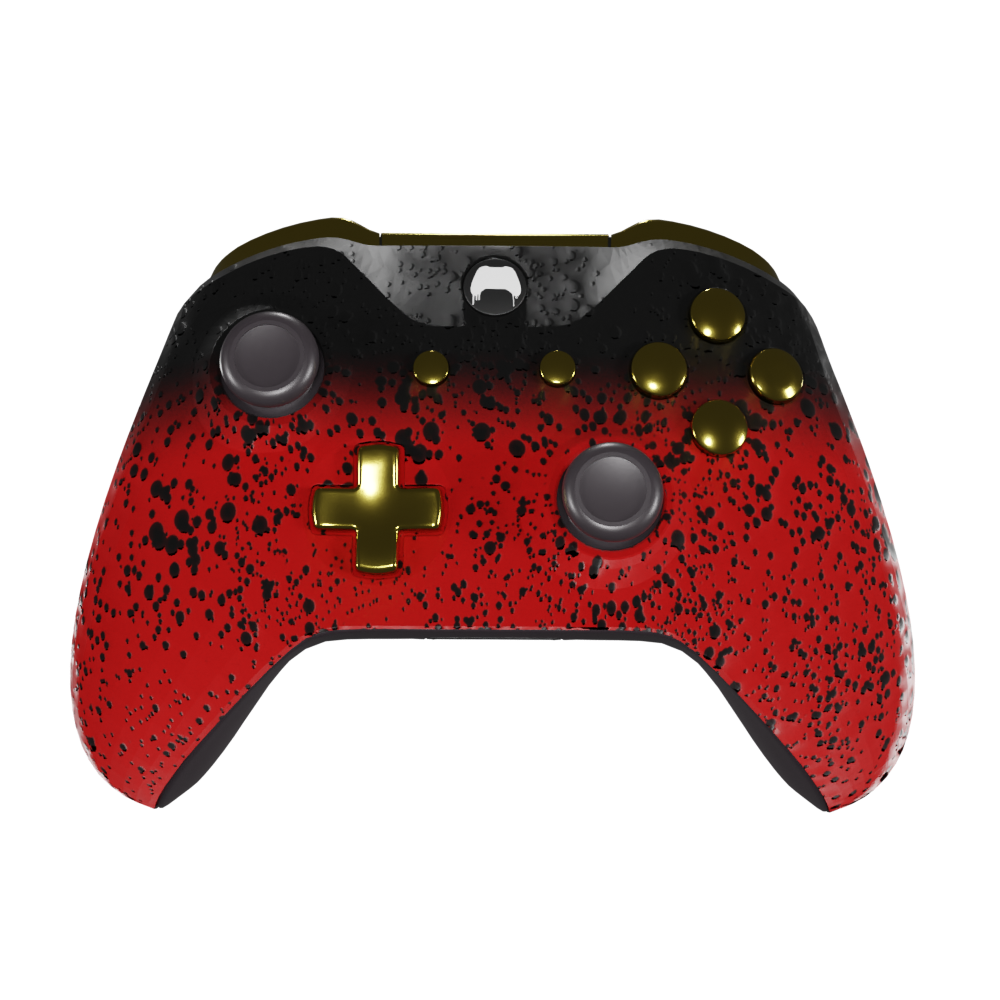 Xbox-One-S-Controller-3D-Red-Shadow-Edition-Custom-Controller
