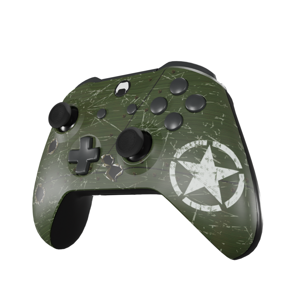 Xbox-One-S-Controller-Green-Military-Edition-Custom-Controller-2