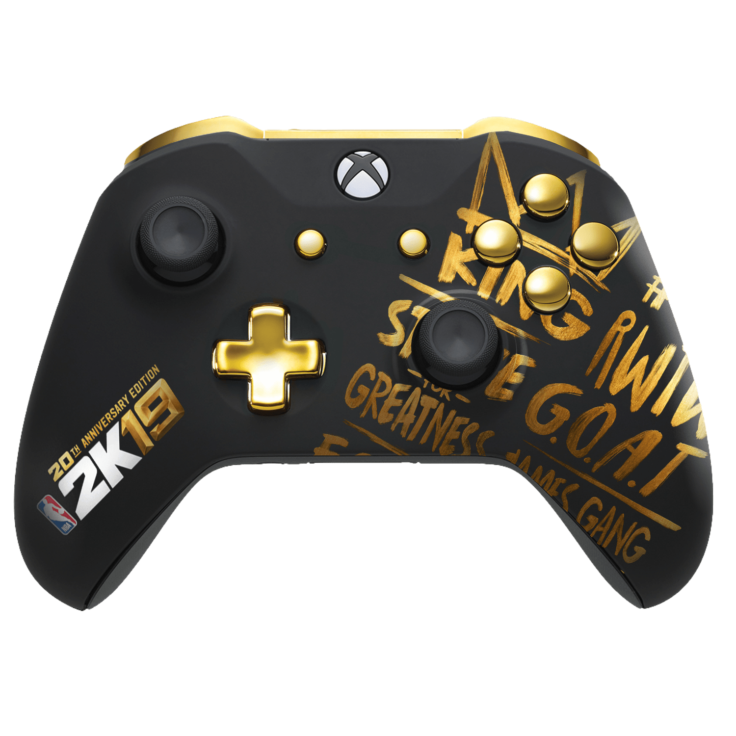 Xbox-One-S-Controller-NBA-2K19-Limited-Edition-Custom-Controller