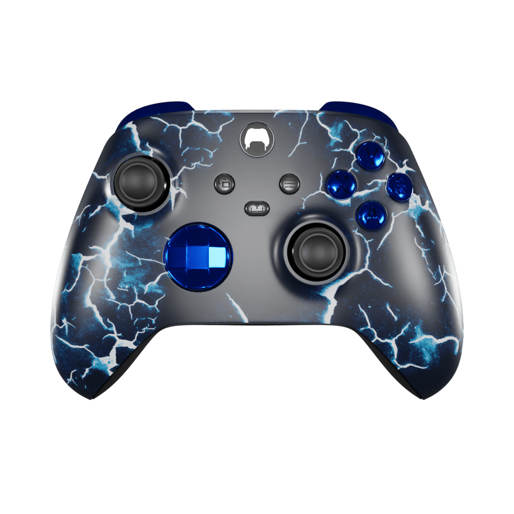 Blue custom xbox one best sale controller