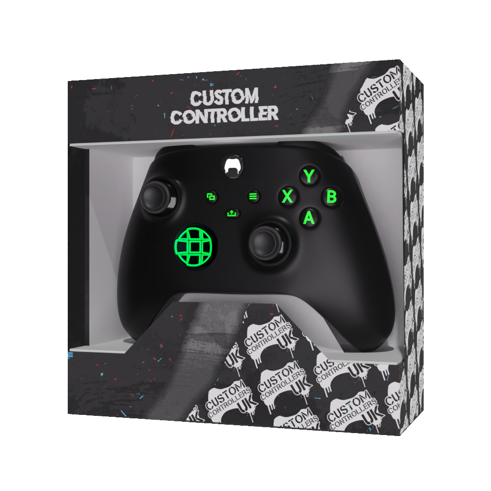 Custom Stealth Edition Xbox Controller