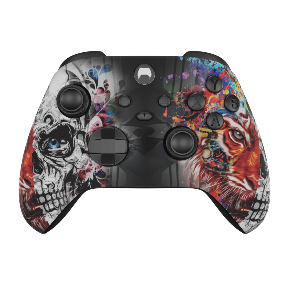 Xbox-Series-X-Custom-Controller-Tiger-Skull-Edition